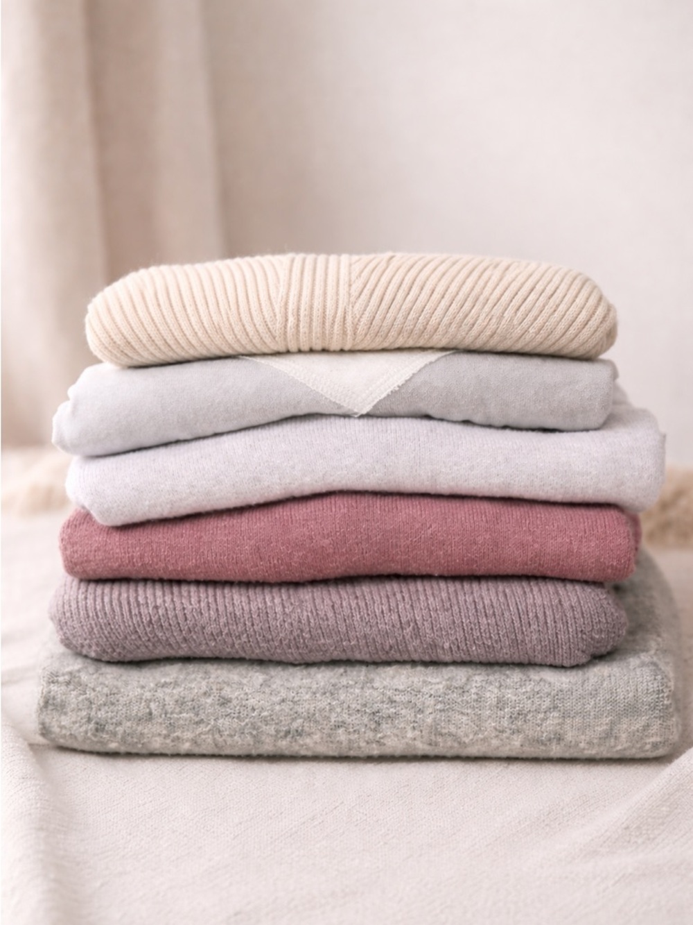 Abercrombie Women’s Knit Sweater Collection - Brown, Cream, Gray, Etc.
